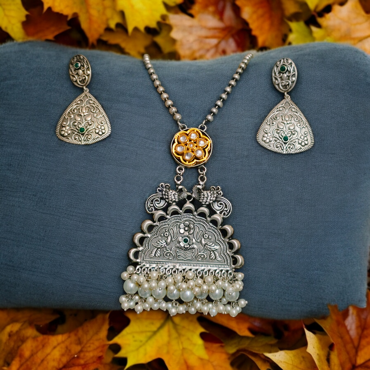 Aashi Necklace - MANKAA Default Title Necklace set