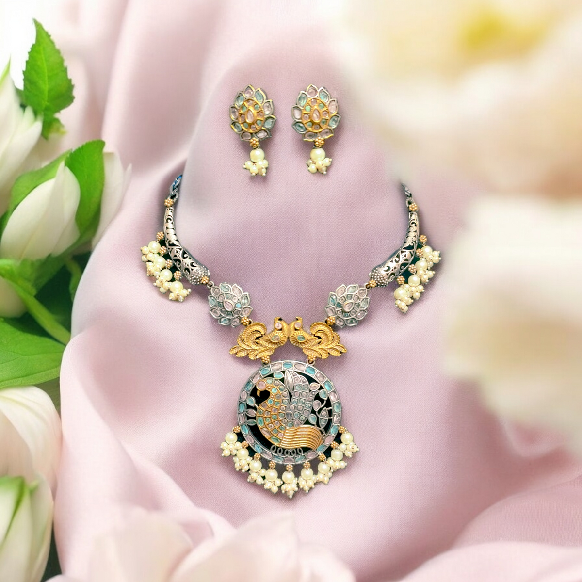 Bhavyata Necklace - MANKAA Default Title Necklace set