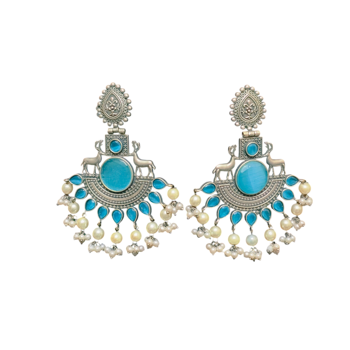 Bhagya Dangler - MANKAA Sky Earring