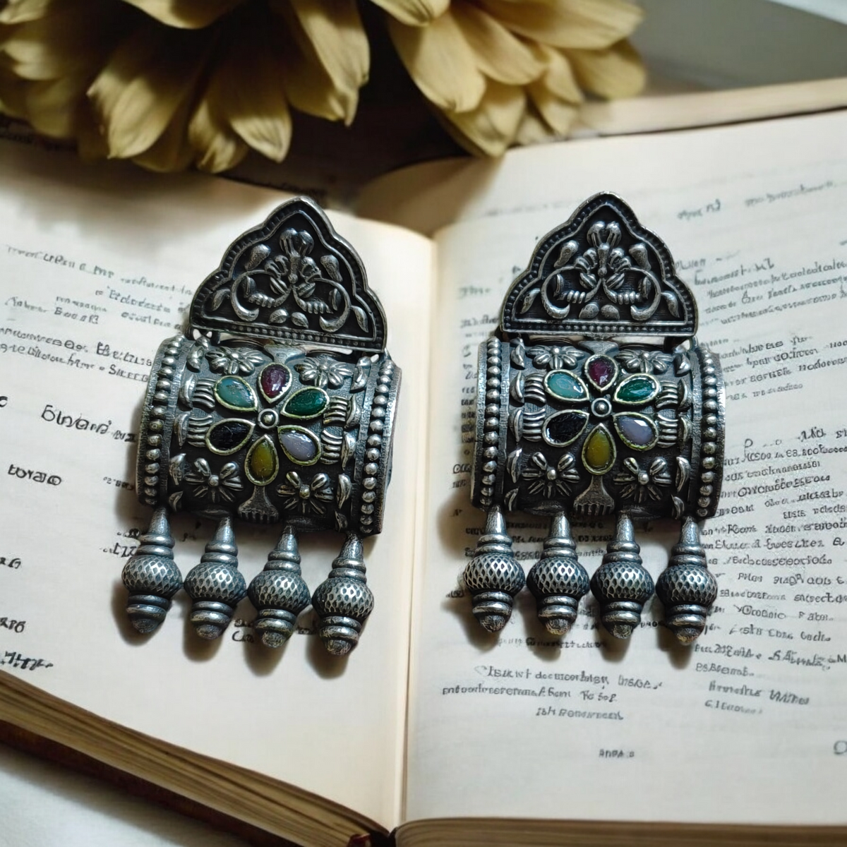 Vaishnavi Danglers - MANKAA Default Title Earrings