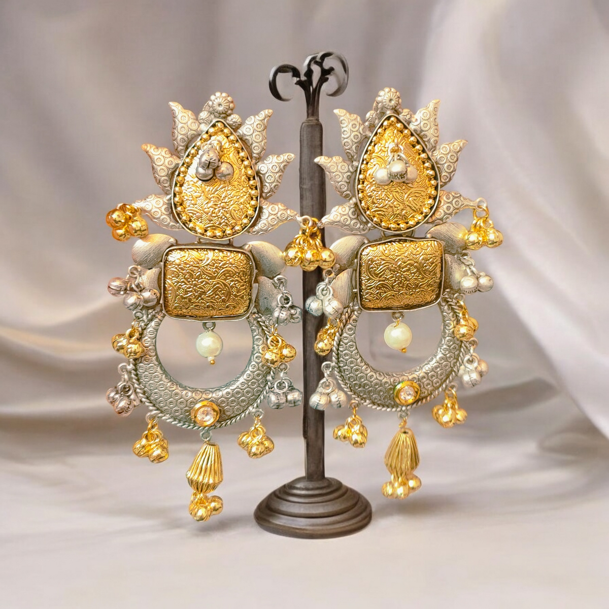 Kalyani Danglers - MANKAA Default Title Earrings