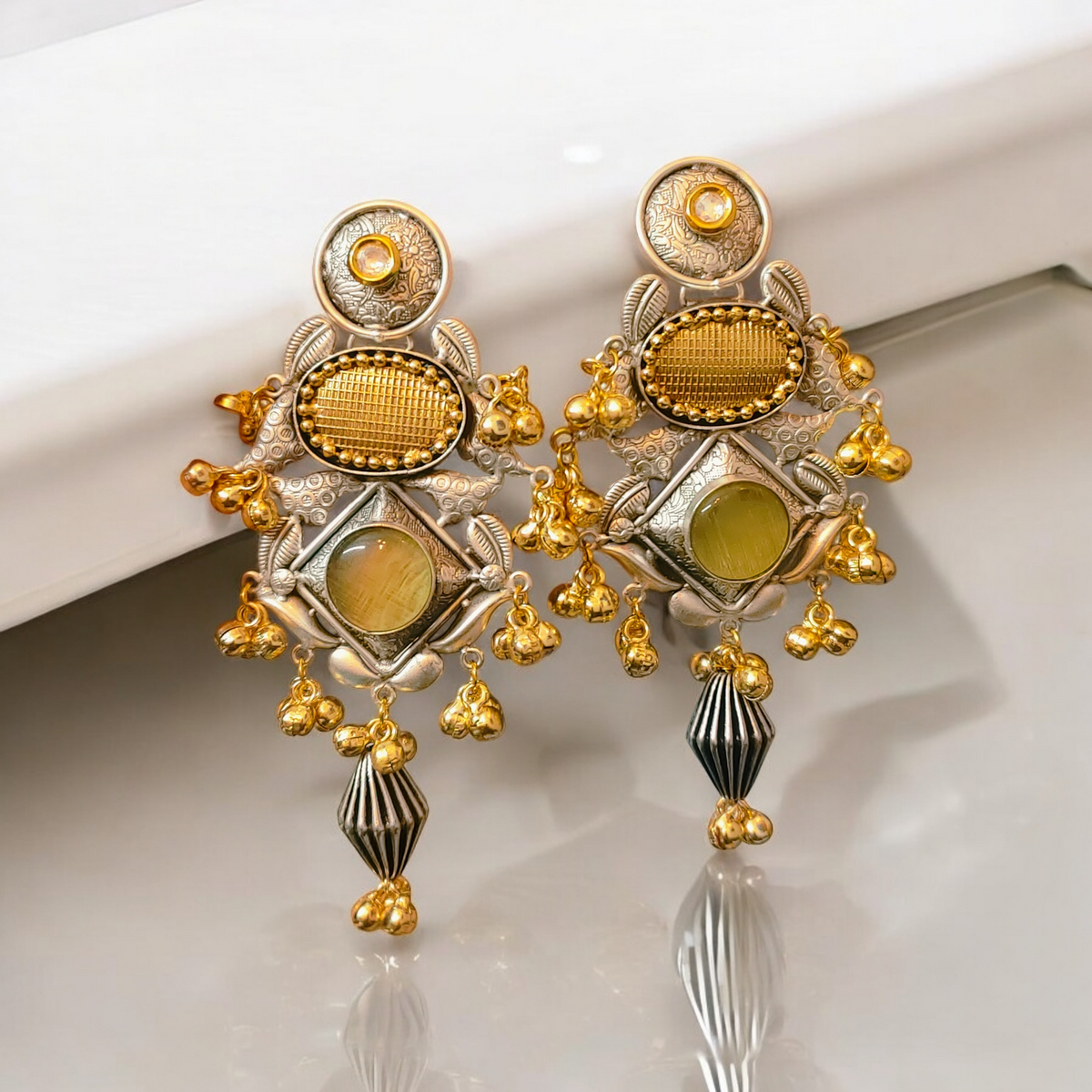 Kangana Danglers - MANKAA Default Title Earrings