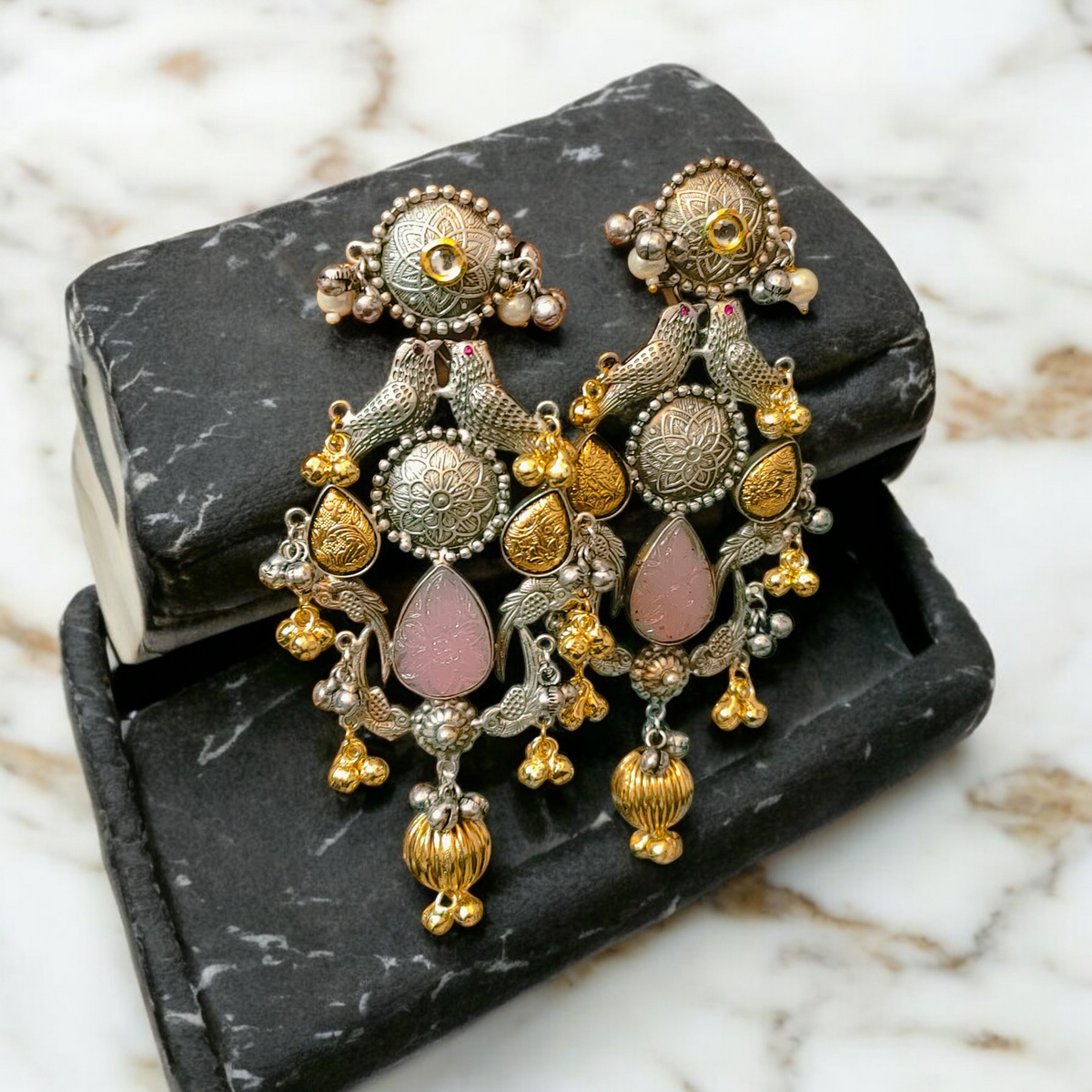 Kalpana Danglers - MANKAA Default Title Earrings