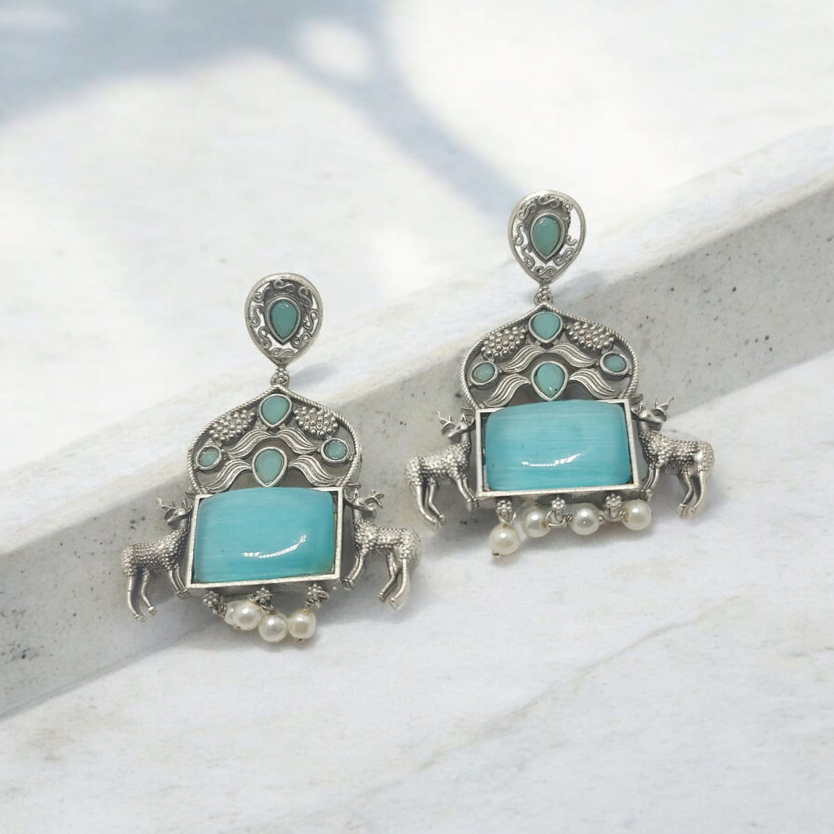 Darshana Danglers - MANKAA Default Title Earrings
