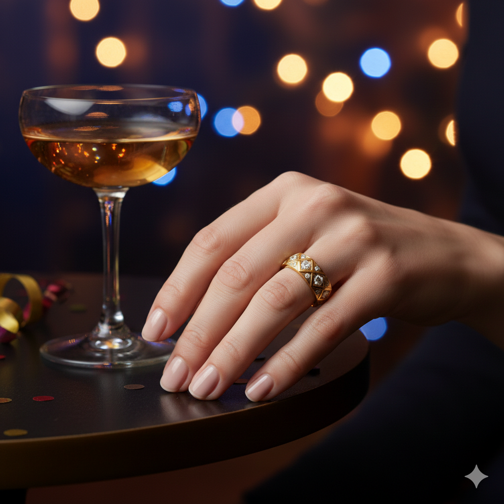 Mossaic ring