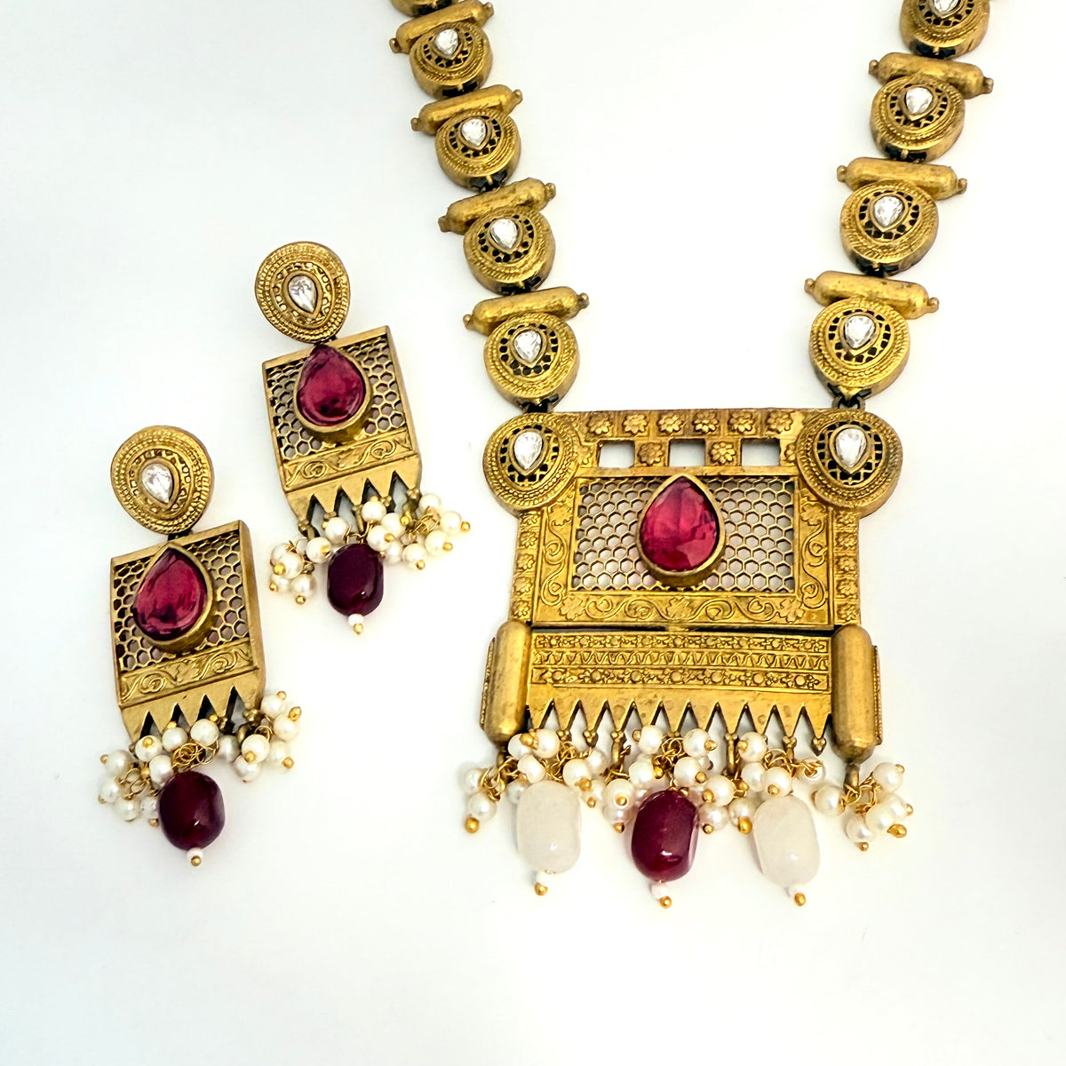 Vaishali Necklace - MANKAA Default Title Necklace set