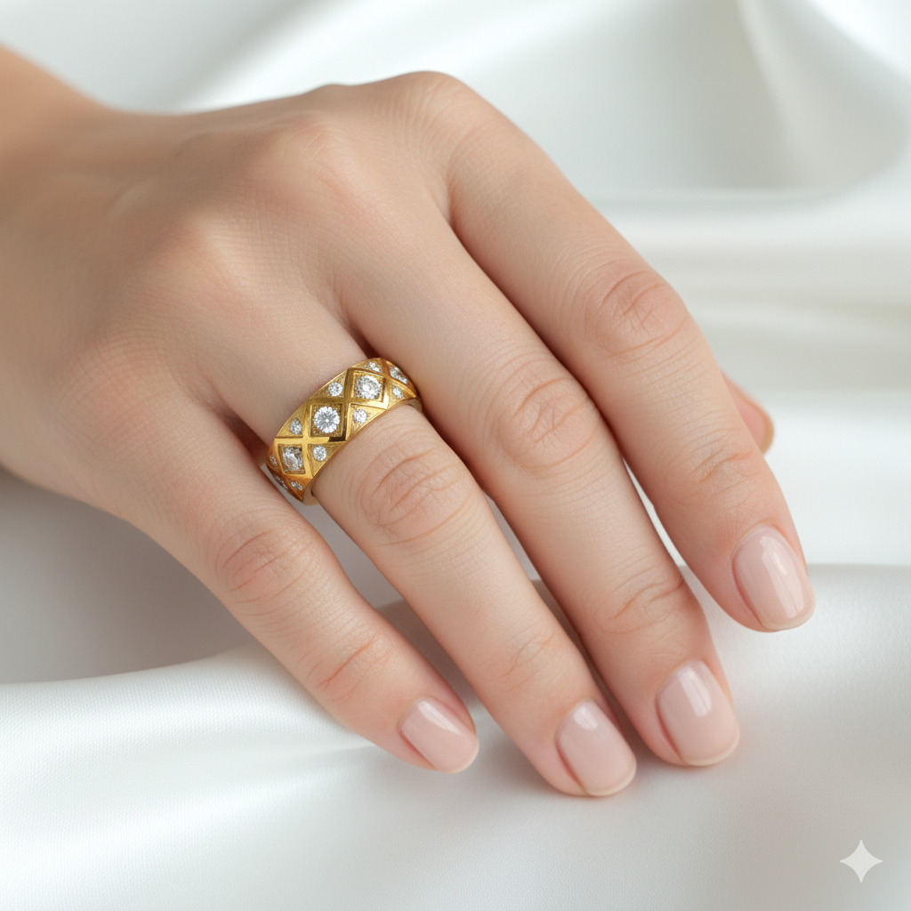 Mossaic ring